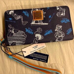 Disney cruise line Dooney and Bourke wristlet wallet.